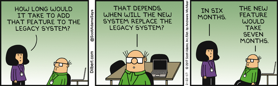 Strip over Legacy Software