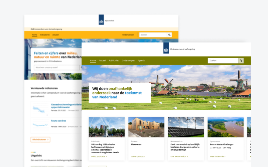 Screenshot PBL.nl en CLO.nl