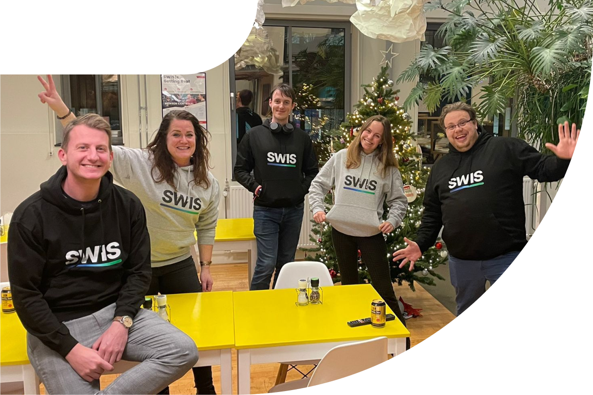 SWISSERS met SWIS hoodies