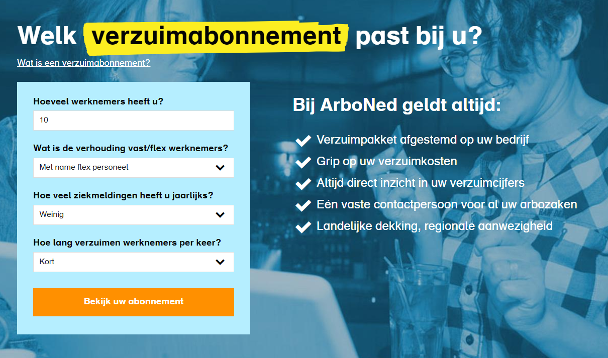 Arboned verzuimabonnementen