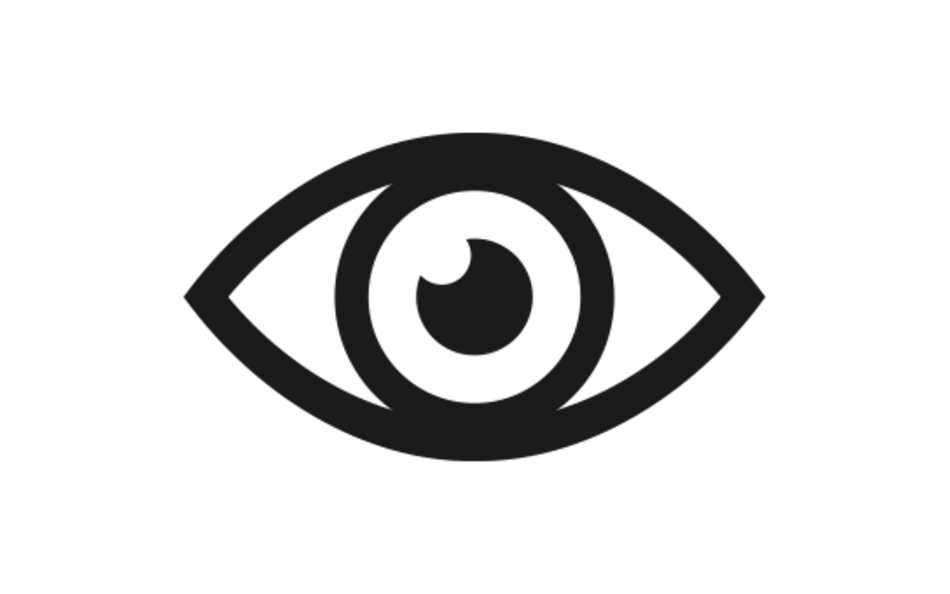 Icoon van een oog