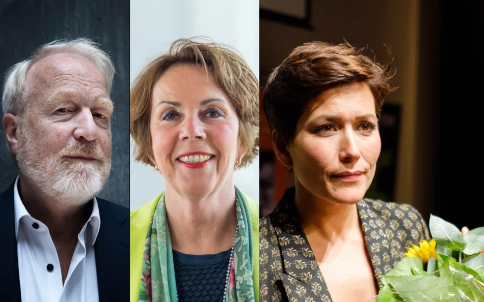 Persona's van NTvG: Jaap van Dissel, Angela Maas en Annechien Steenhuizen