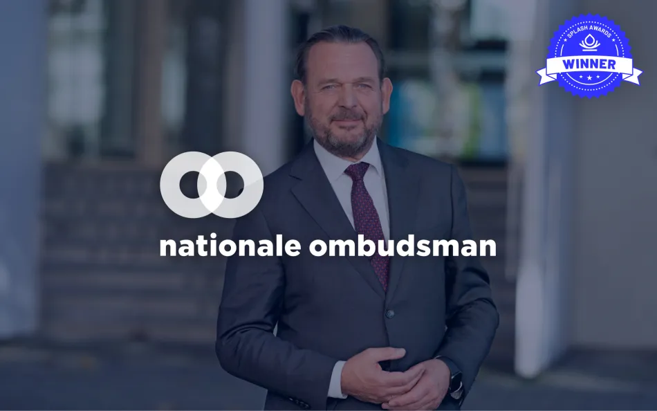 Logo nationale ombudsman en logo splash award