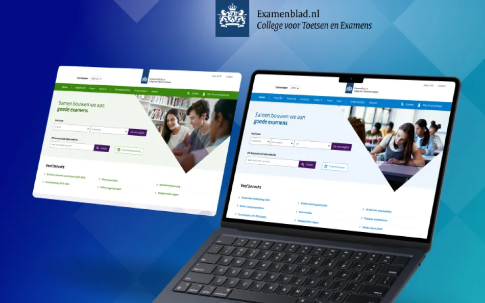 Examenblad.nl en examenbladmbo.nl mockup