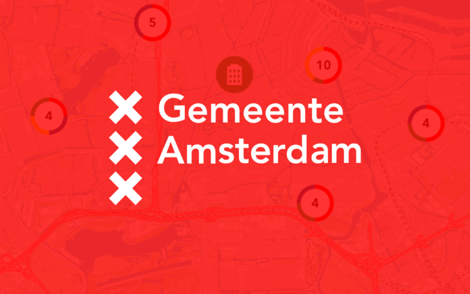 Logo van Gemeente Amsterdam op achtergrond van Mappi