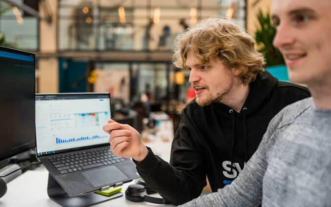 SWISsers aan het werk