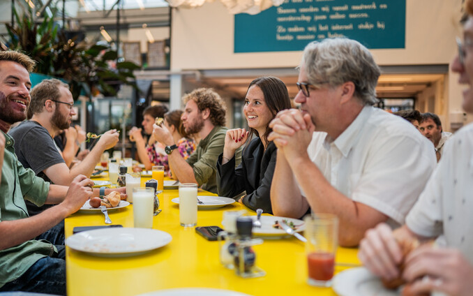 Lunchen bij SWIS