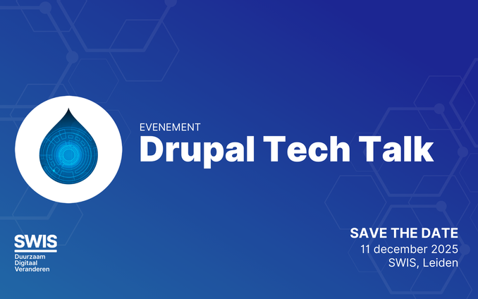 Drupal Tech Talk 2025 Winter Edition bij SWIS teaser afbeelding 